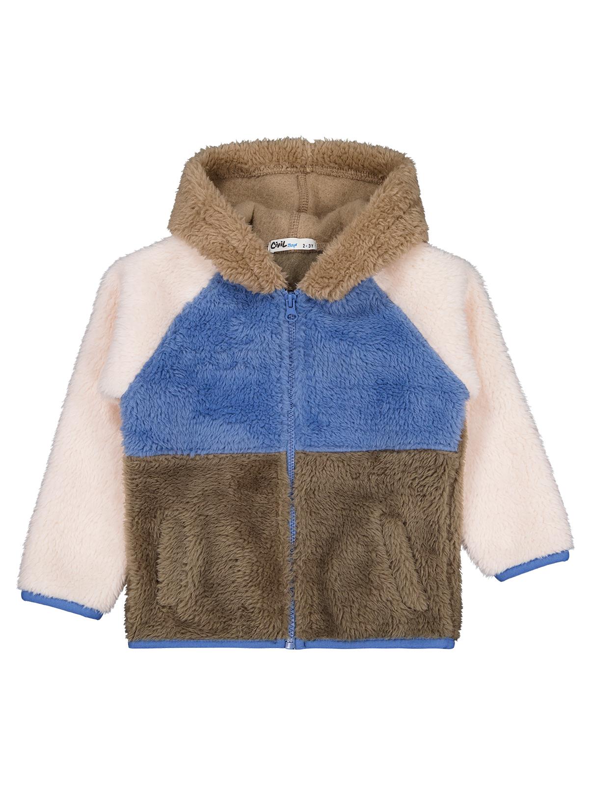 Civil Boys Reglan Kol Parçalı 2-5 Yaş Hırka - Haki