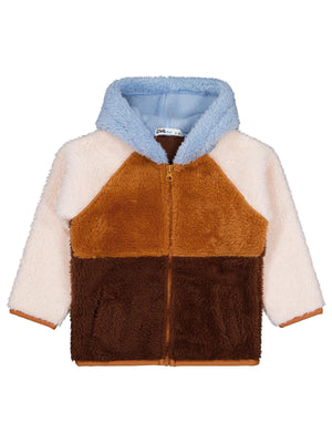 Civil Boys Reglan Kol Parçalı 2-5 Yaş Hırka - Turuncu