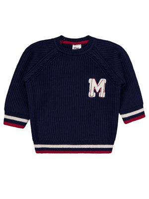 Civil Baby M Nakışlı 6-18 Ay Kazak - Lacivert