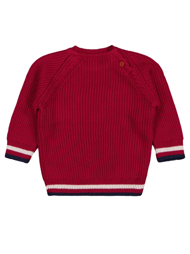 Civil Baby M Nakışlı 6-18 Ay Kazak - Kırmızı