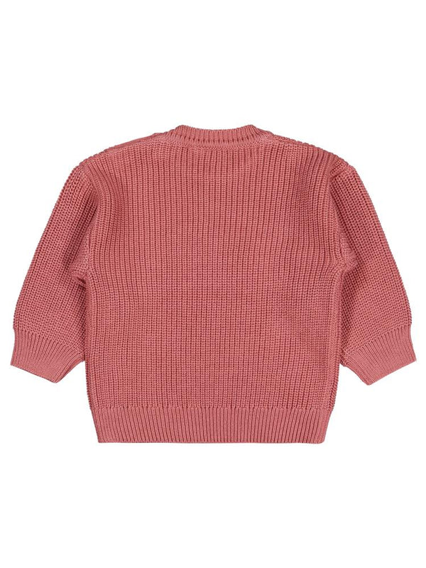 Civil Baby Cutie İşlemeli 6-18 Ay Kazak - Turuncu