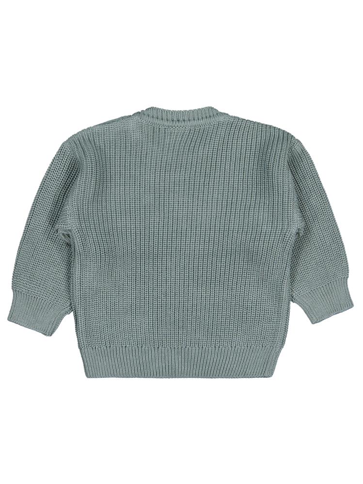 Civil Baby Cutie İşlemeli 6-18 Ay Kazak - Yeşil