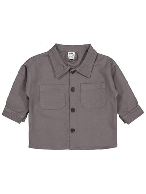 Civil Baby Oscar Jacket 6-18 Ay Gömlek - Gri