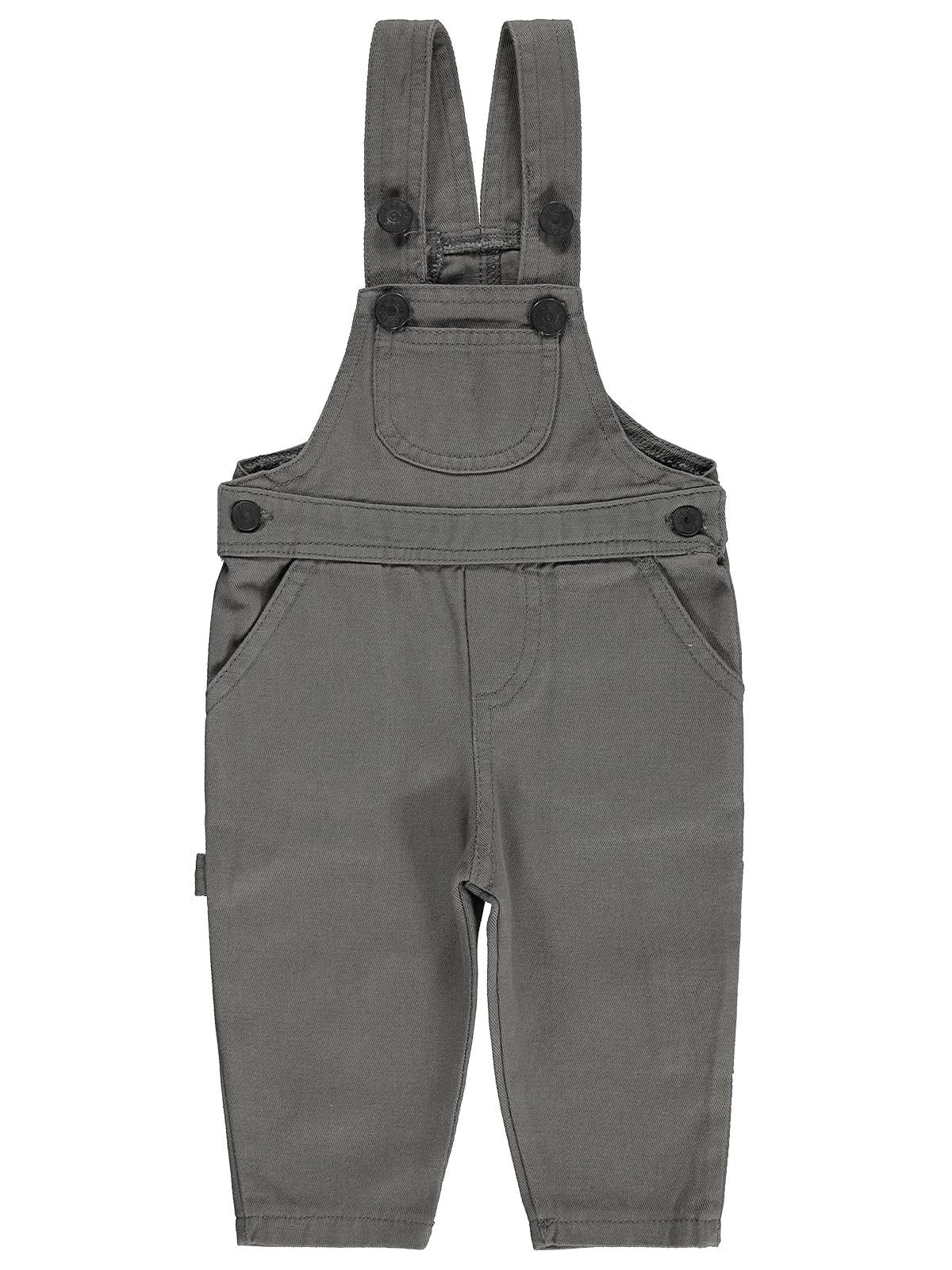 Civil Baby Arlo Overalls 6-18 Ay Slopet - Gri