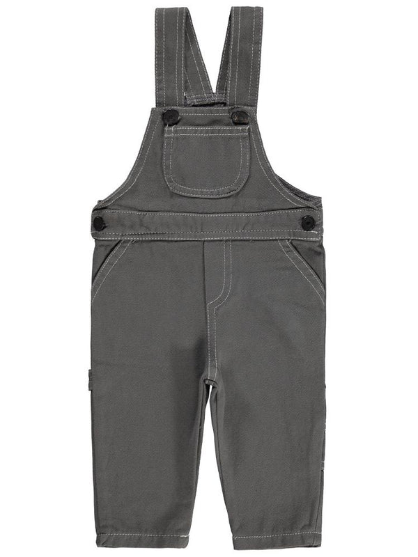 Civil Baby Arlo Overalls 6-18 Ay Slopet - Gri