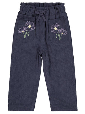 Civil Girls Önü Cepli 2-5 Yaş Pantolon - Gri