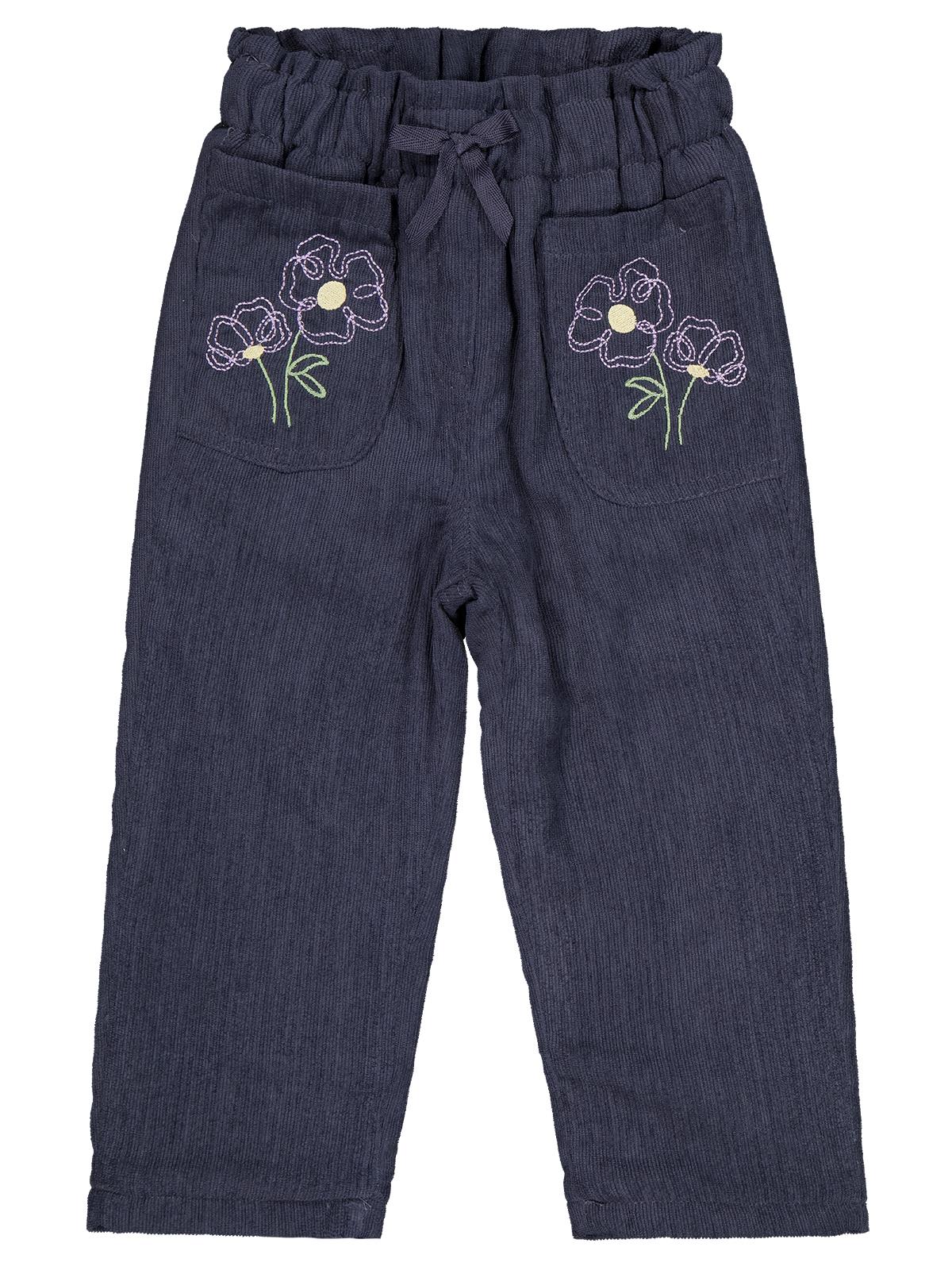 Civil Girls Önü Cepli 2-5 Yaş Pantolon - Gri