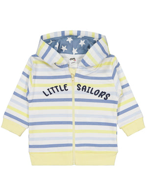 Civil Baby Little Sailors Baskılı 6-18 Ay Hırka - Kırık Beyaz