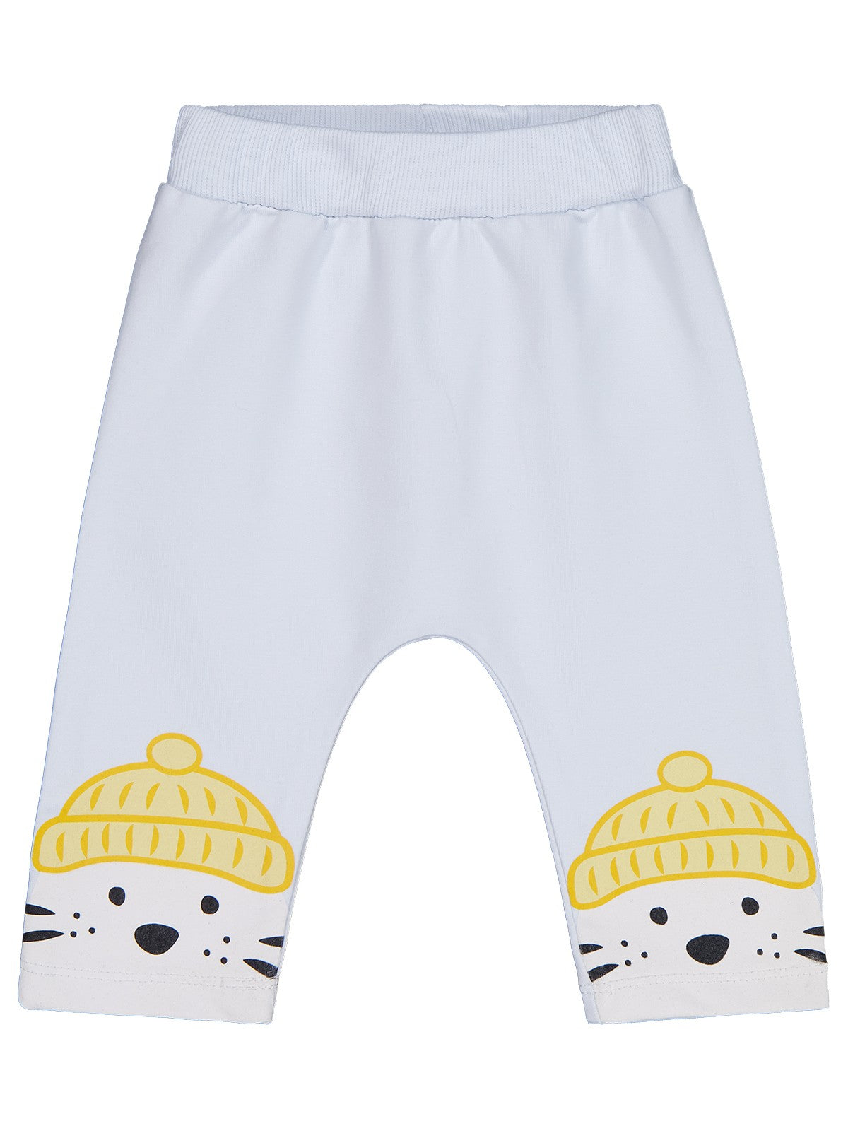 Civil Baby Fok Balığı Baskılı 6-18 Ay Tek Alt Bebe - Mavi