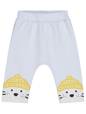 Civil Baby Fok Balığı Baskılı 6-18 Ay Tek Alt Bebe - Mavi