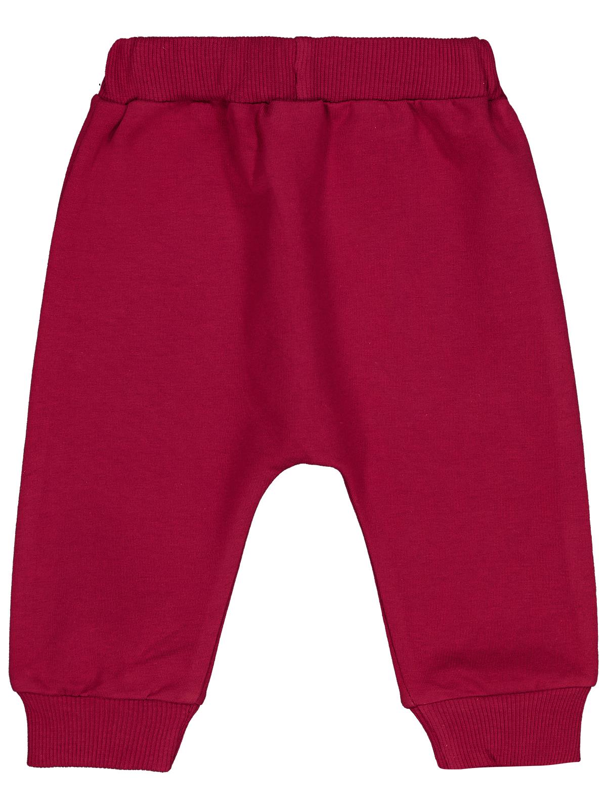 Civil Baby Simply Nice Baskılı 6-18 Ay Tek Alt Bebe - Bordo