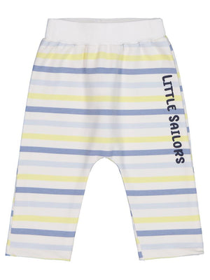 Civil Baby Little Sailors Baskılı 6-18 Ay Tek Alt Bebe - Beyaz