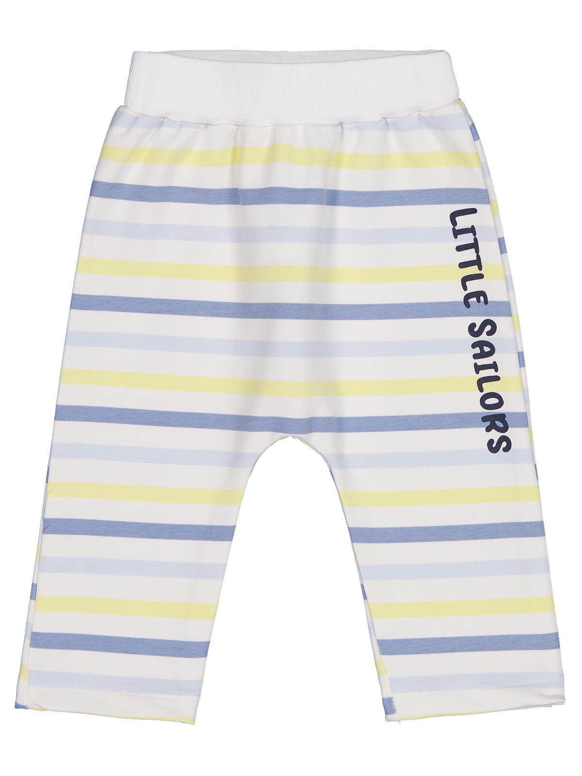 Civil Baby Little Sailors Baskılı 6-18 Ay Tek Alt Bebe - Beyaz