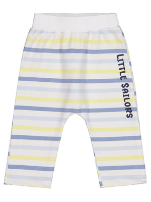 Civil Baby Little Sailors Baskılı 6-18 Ay Tek Alt Bebe - Beyaz