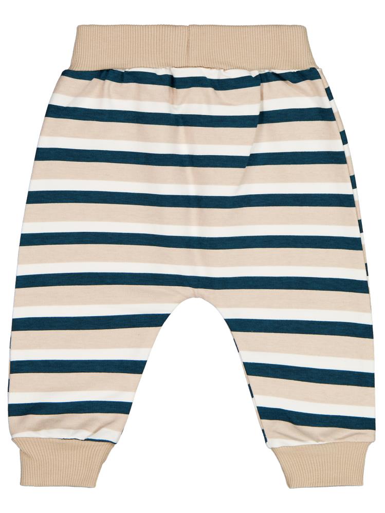 Civil Baby Çizgili 26 Baskılı 6-18 Ay Tek Alt Bebe - Bej