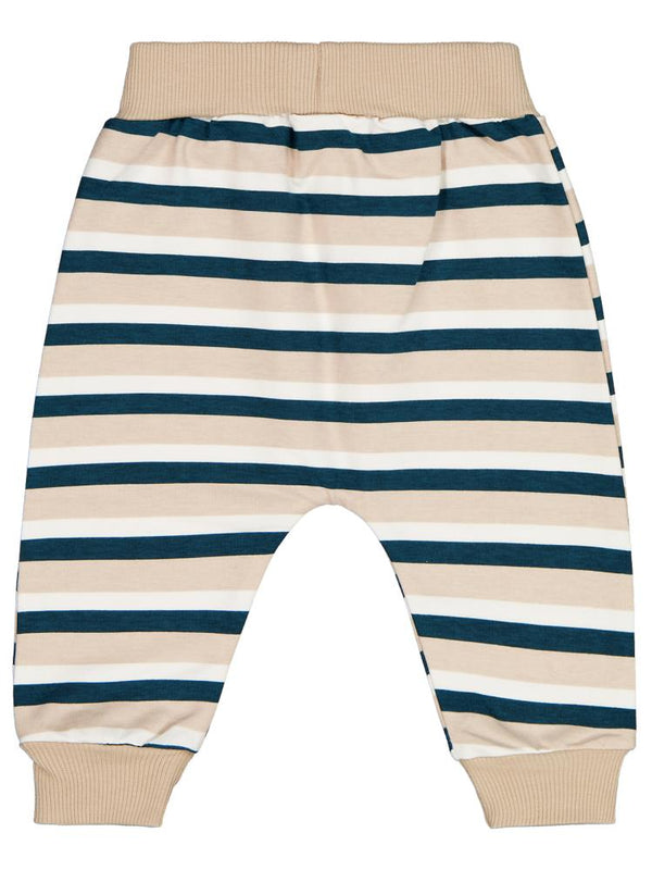 Civil Baby Çizgili 26 Baskılı 6-18 Ay Tek Alt Bebe - Bej