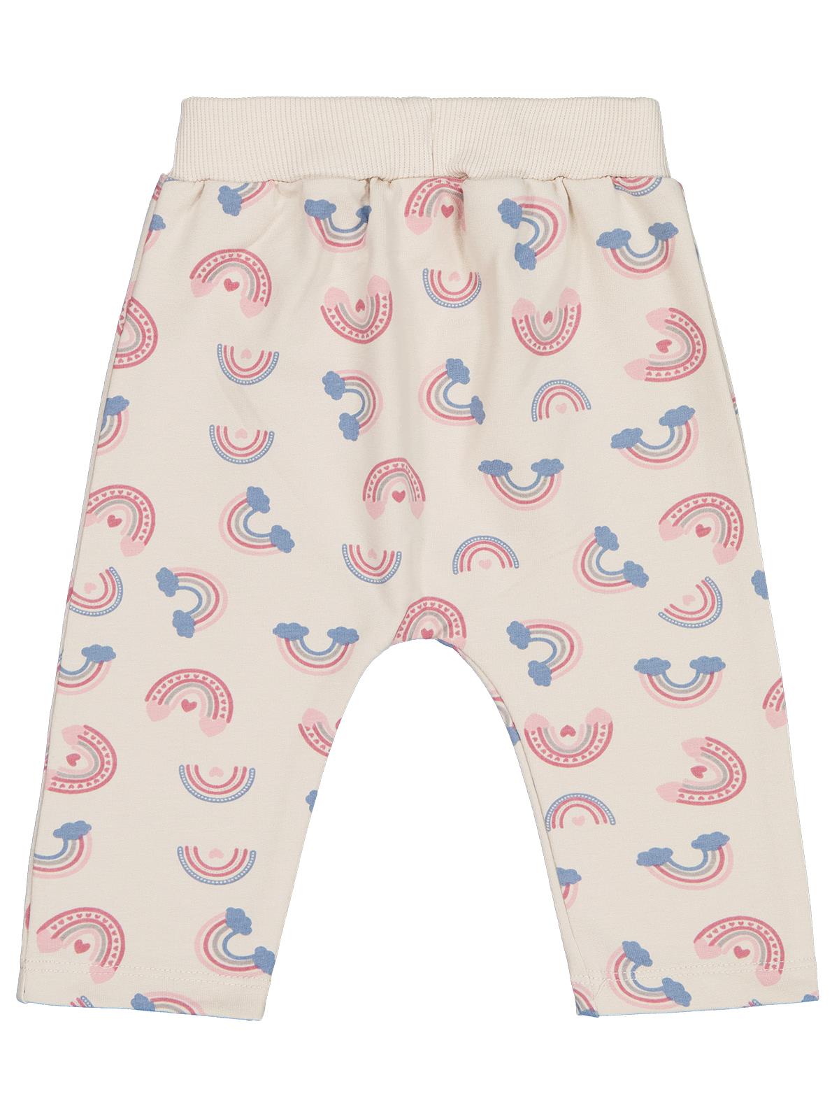 Civil Baby Gökkuşağı Empirme 6-18 Ay Tek Alt Bebe - Bej