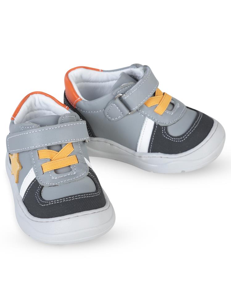 Civil Baby  Cırtlı 18-21 Numara İlkadım Ayakkabı - Gri