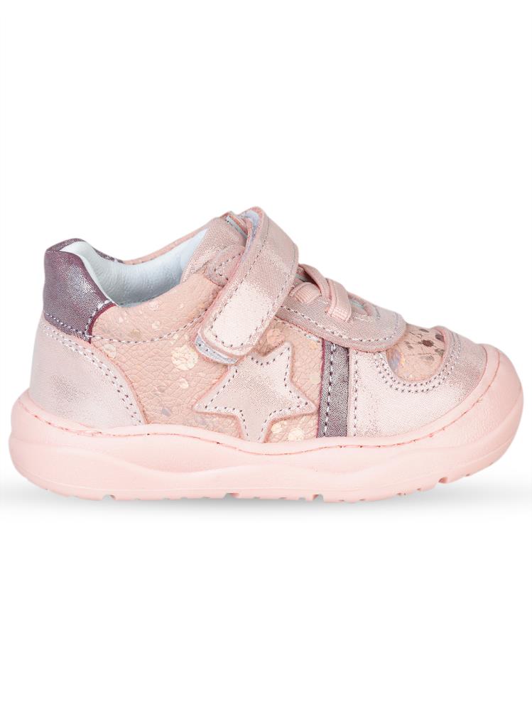 Civil Baby  Cırtlı 18-21 Numara İlkadım Ayakkabı - Pudra