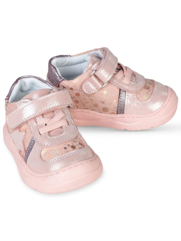 Civil Baby  Cırtlı 18-21 Numara İlkadım Ayakkabı - Pudra