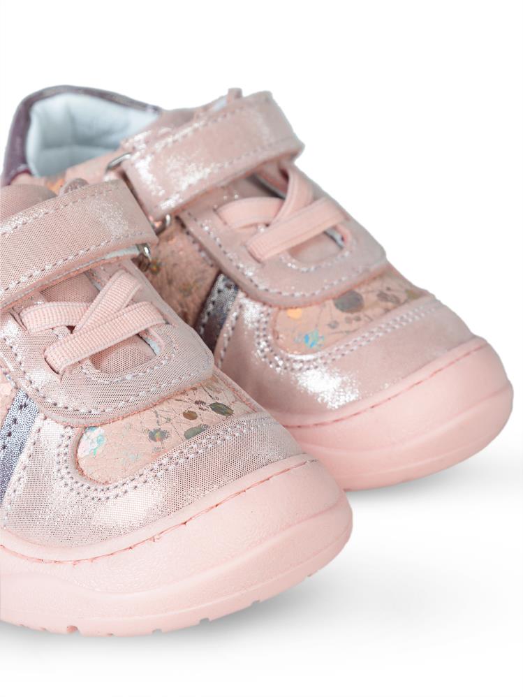 Civil Baby  Cırtlı 18-21 Numara İlkadım Ayakkabı - Pudra