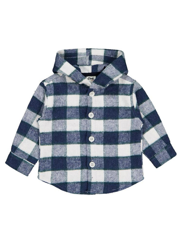 Civil Baby Oduncu 6-18 Ay Gömlek - Lacivert