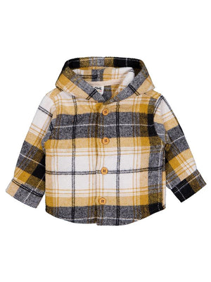 Civil Baby Oduncu 6-18 Ay Gömlek - Hardal