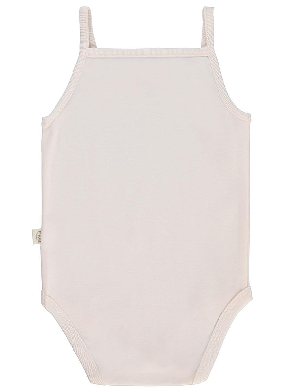 Civil Baby Basıc İp Askılı 3 Lü 0-36 Ay Çıtçıtlı Badi - Pudra