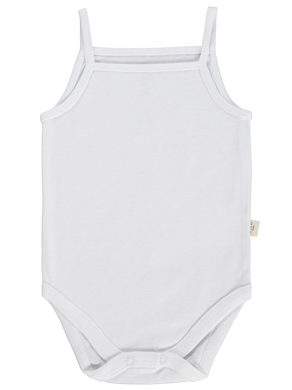 Civil Baby Basıc İp Askılı 3 Lü 0-36 Ay Çıtçıtlı Badi - Pudra