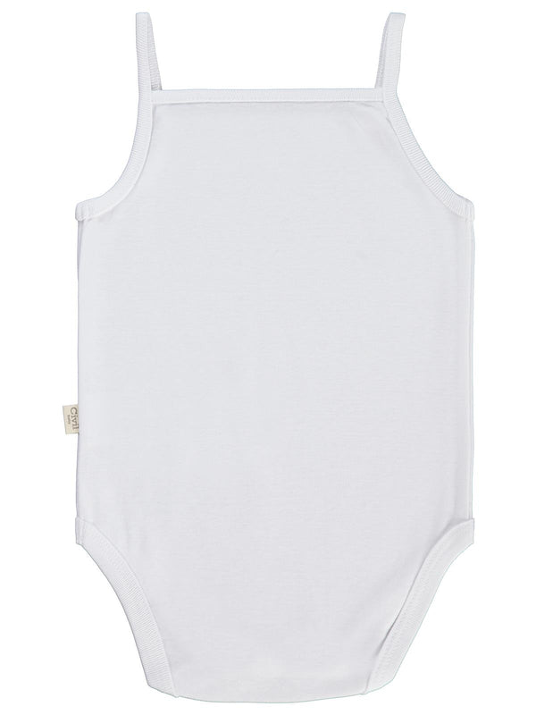 Civil Baby Basıc İp Askılı 3 Lü 0-36 Ay Çıtçıtlı Badi - Pudra