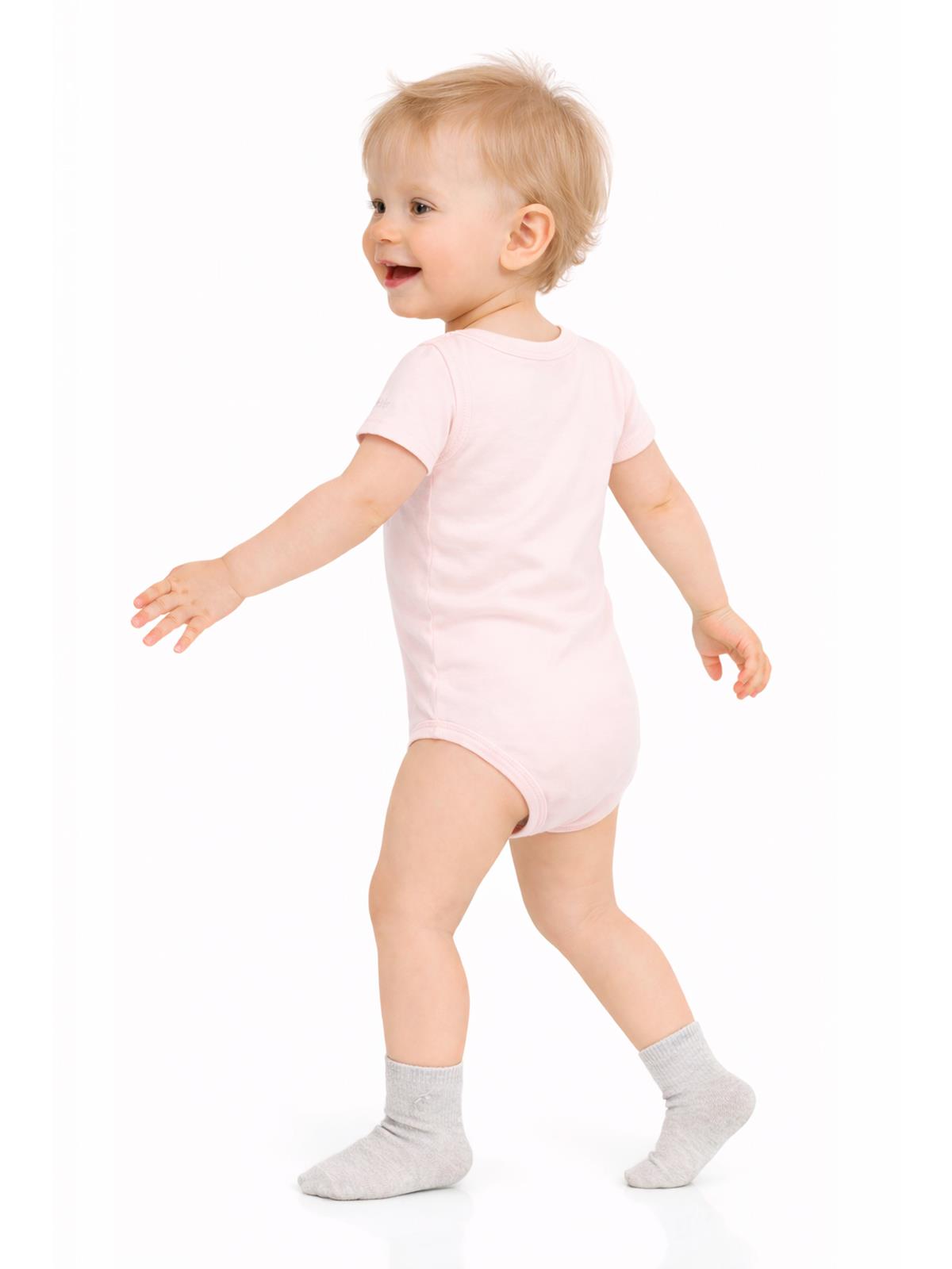 Civil Baby Basıc 3 Lü 0-36 Ay Çıtçıtlı Badi - Pudra