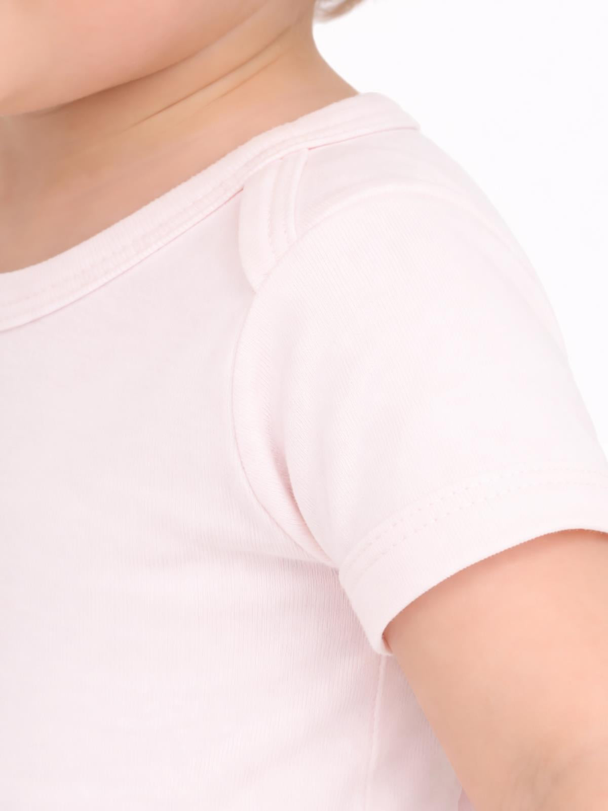Civil Baby Basıc 3 Lü 0-36 Ay Çıtçıtlı Badi - Pudra