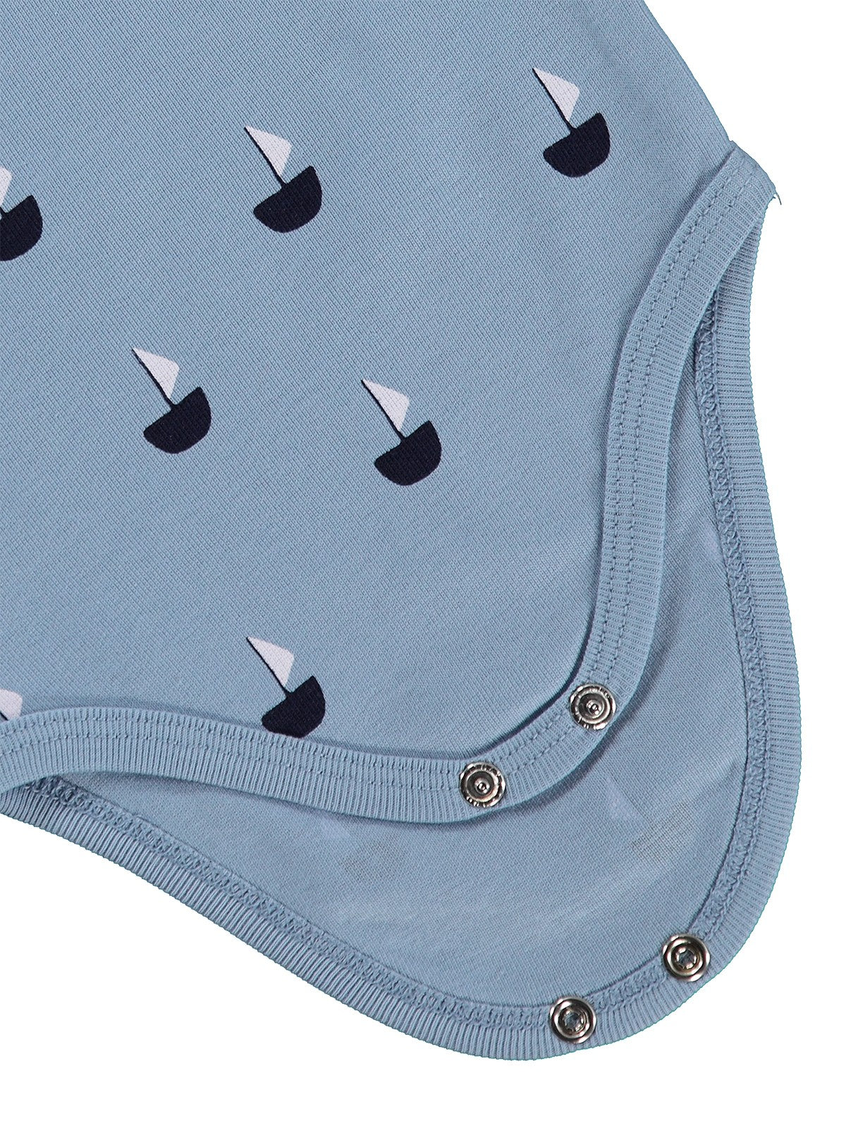 Civil Baby Yelken Empirmeli 5 Li 0-36 Ay Çıtçıtlı Badi - Mavi