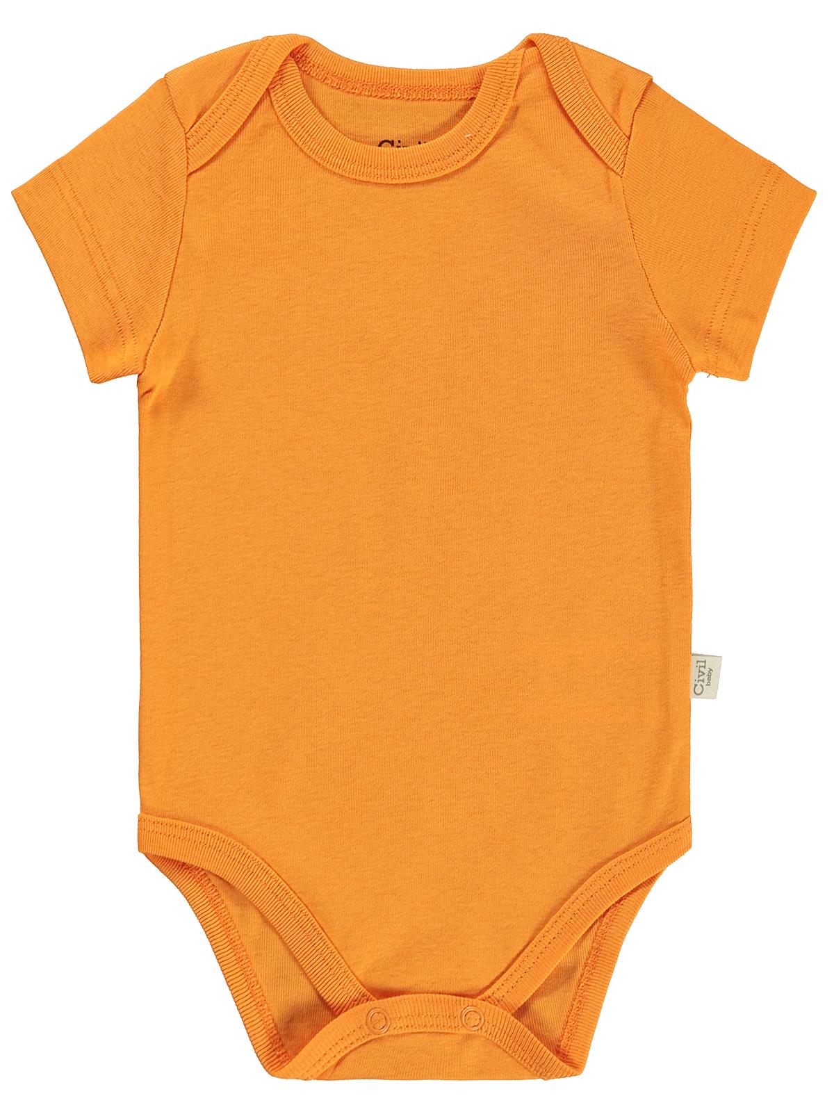 Civil Baby Roket Empirmeli 3 Lü 0-36 Ay Çıtçıtlı Badi - Yeşil