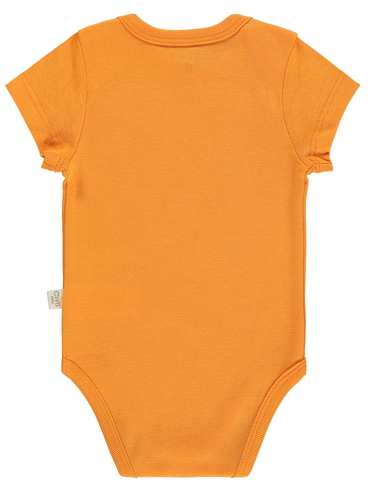 Civil Baby Roket Empirmeli 3 Lü 0-36 Ay Çıtçıtlı Badi - Yeşil