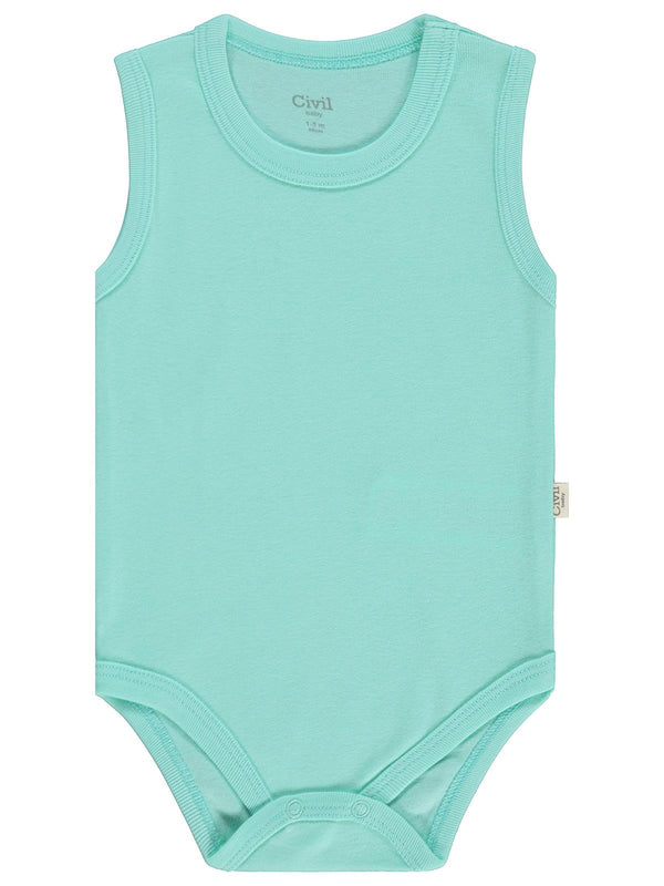 Civil Baby Basıc 5 Li 0-36 Ay Çıtçıtlı Badi - Kırmızı