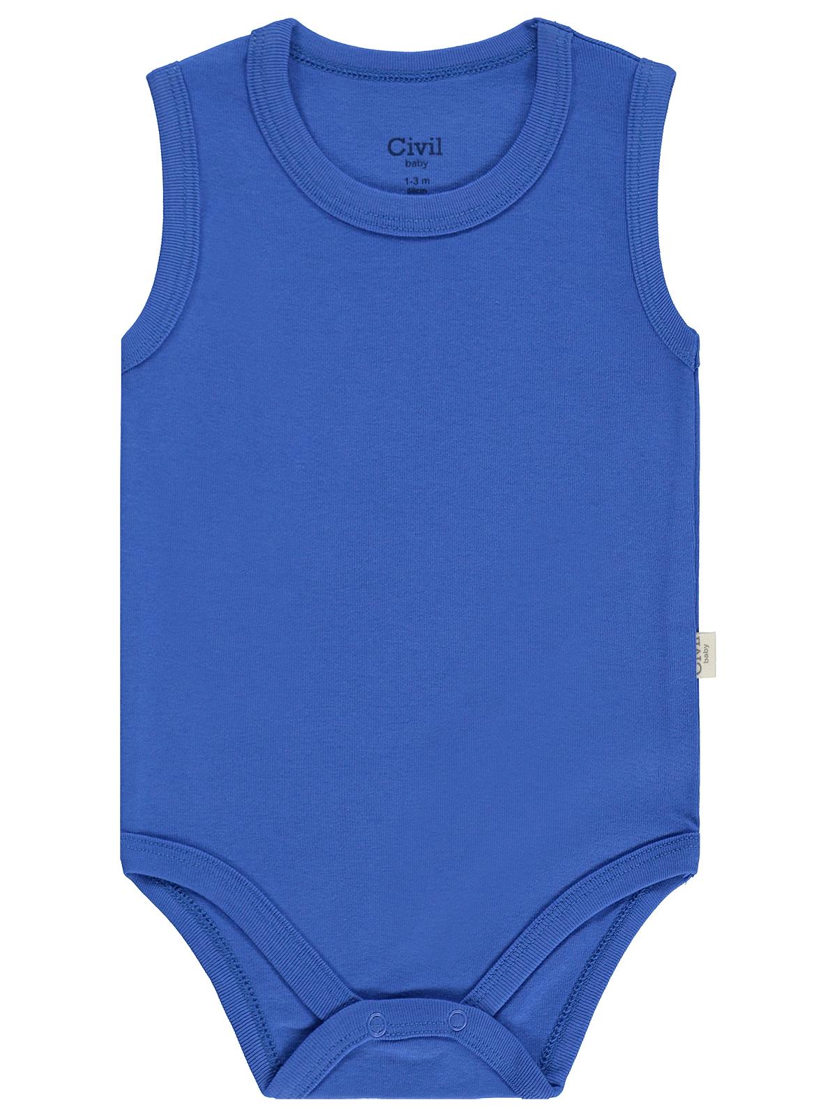 Civil Baby Basıc 5 Li 0-36 Ay Çıtçıtlı Badi - Kırmızı