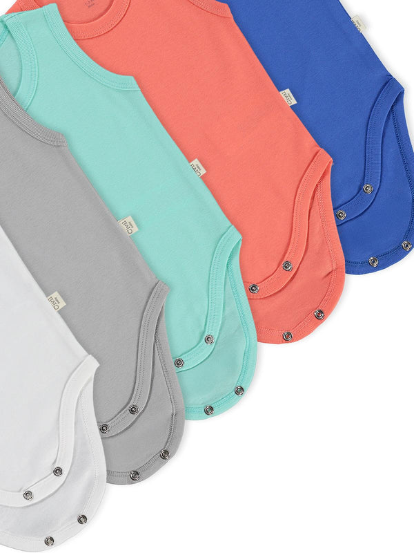 Civil Baby Basıc 5 Li 0-36 Ay Çıtçıtlı Badi - Kırmızı