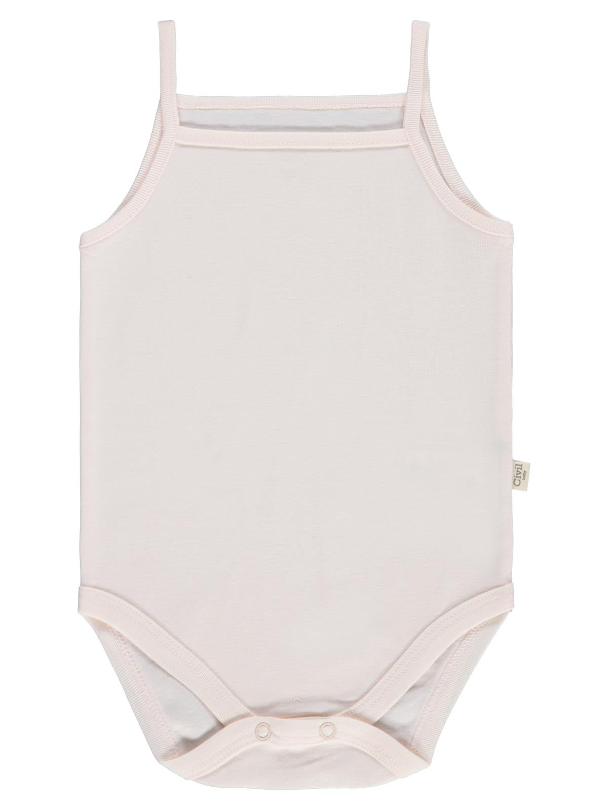 Civil Baby Basıc İp Askılı 5 Li 0-36 Ay Çıtçıtlı Badi - Pembe