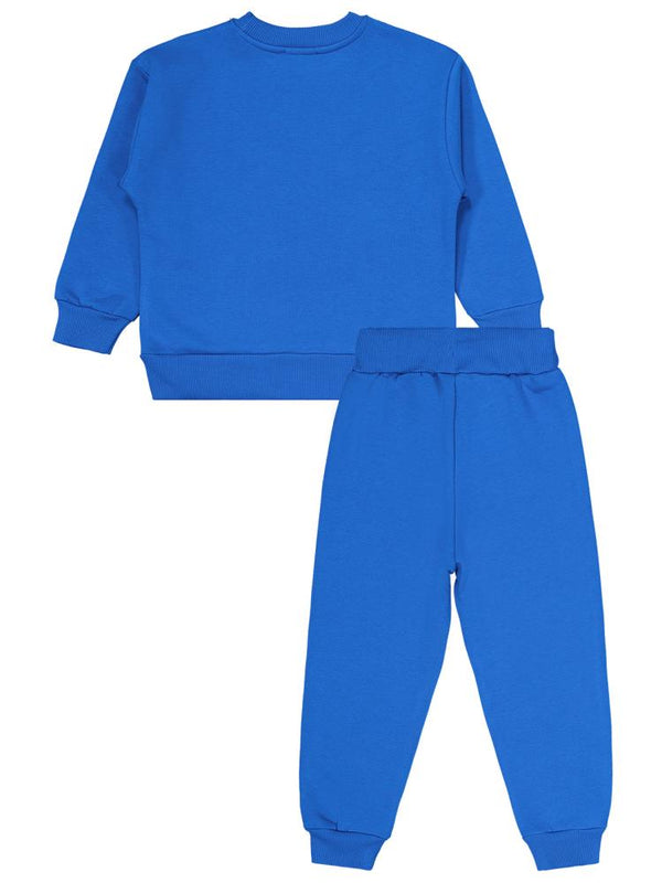 Civil Boys Nyc Baskılı 6-9 Yaş Eşofman Takımı - Mavi