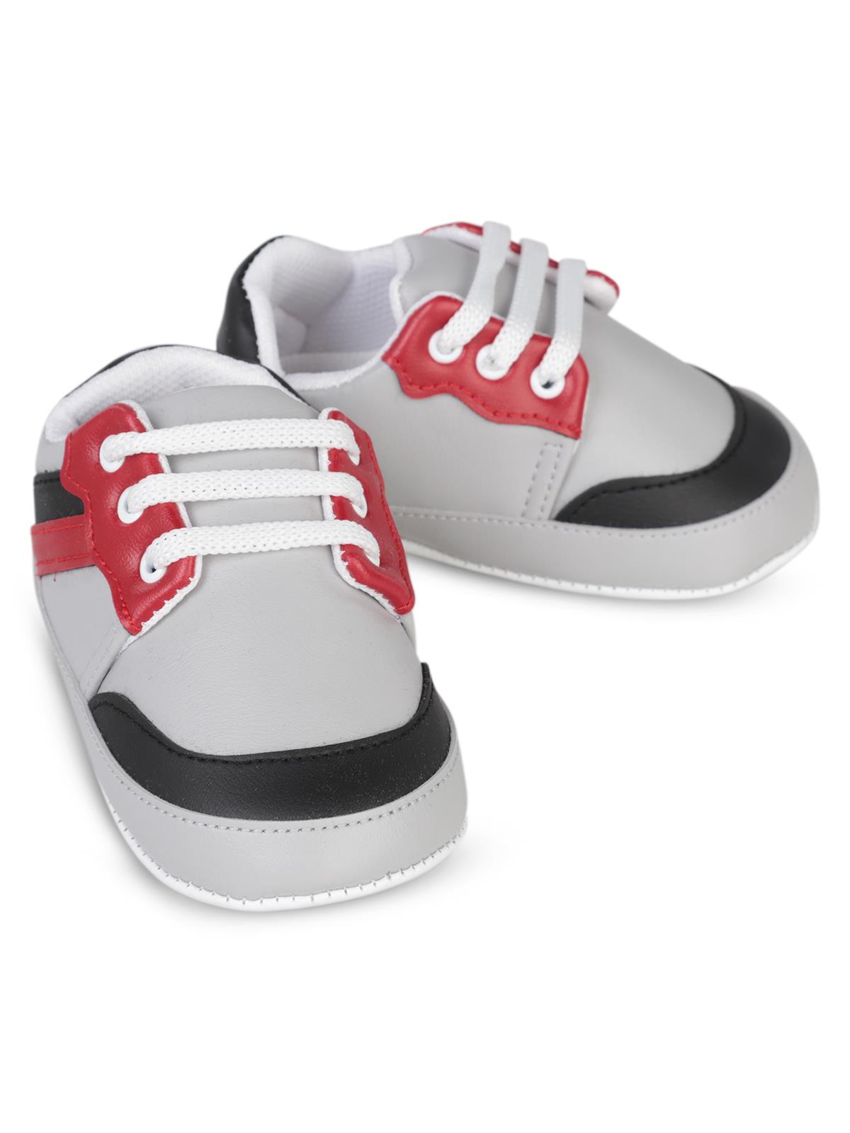 Civil Baby Bağcıklı 19-21 Numara İlkadım Ayakkabı - Gri