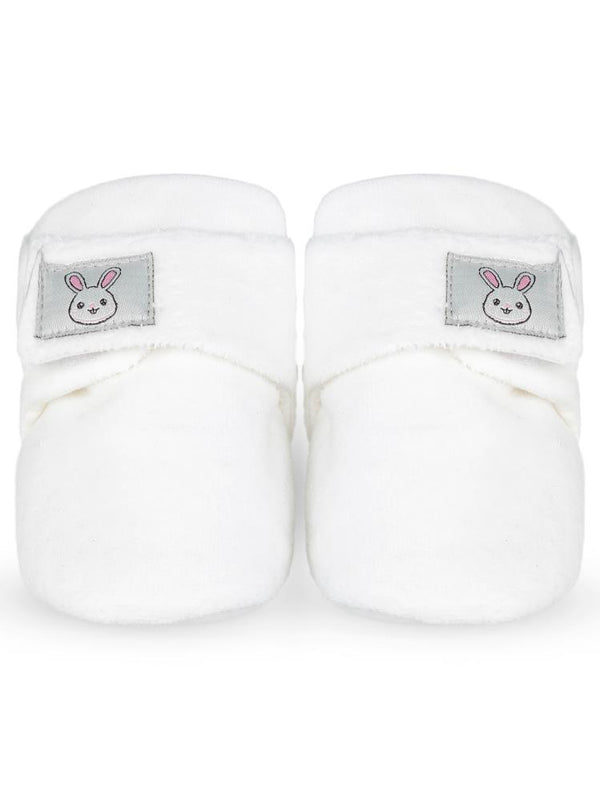 Civil Baby Cırtlı Kadife 17-19 Numara Patik - Ekru