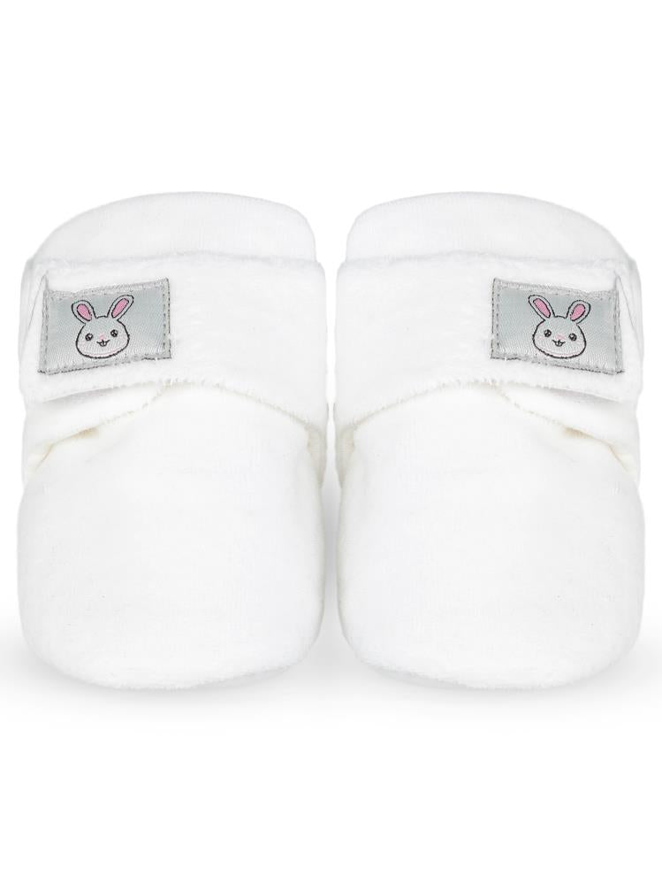 Civil Baby Cırtlı Kadife 17-19 Numara Patik - Ekru