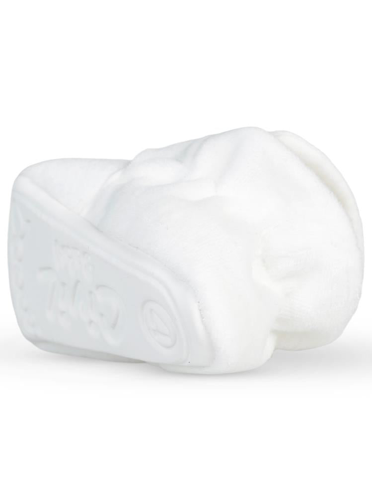 Civil Baby Cırtlı Kadife 17-19 Numara Patik - Ekru