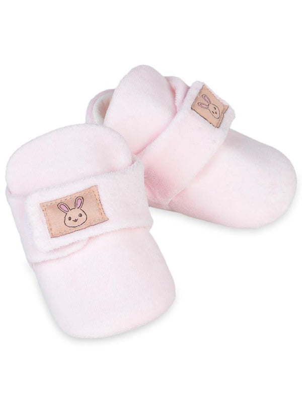 Civil Baby Cırtlı Kadife 17-19 Numara Patik - Pembe