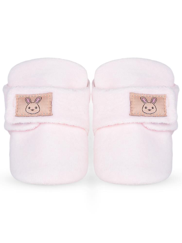 Civil Baby Cırtlı Kadife 17-19 Numara Patik - Pembe