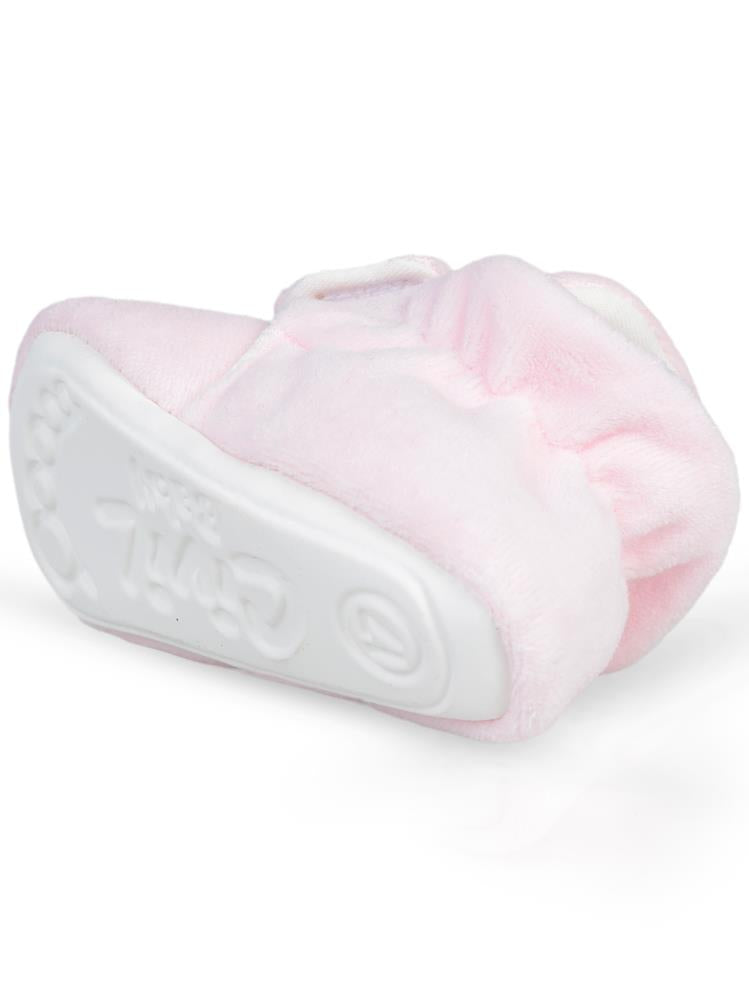 Civil Baby Cırtlı Kadife 17-19 Numara Patik - Pembe