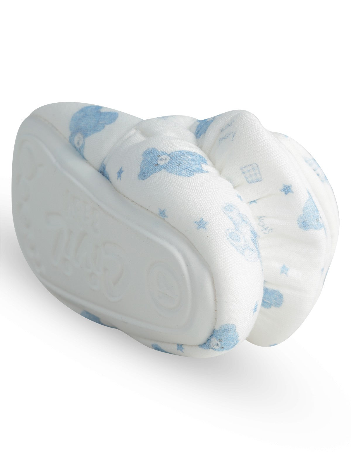 Civil Baby Cırtlı Ayıcık Desenli 17-19 Numara Patik - Ekru