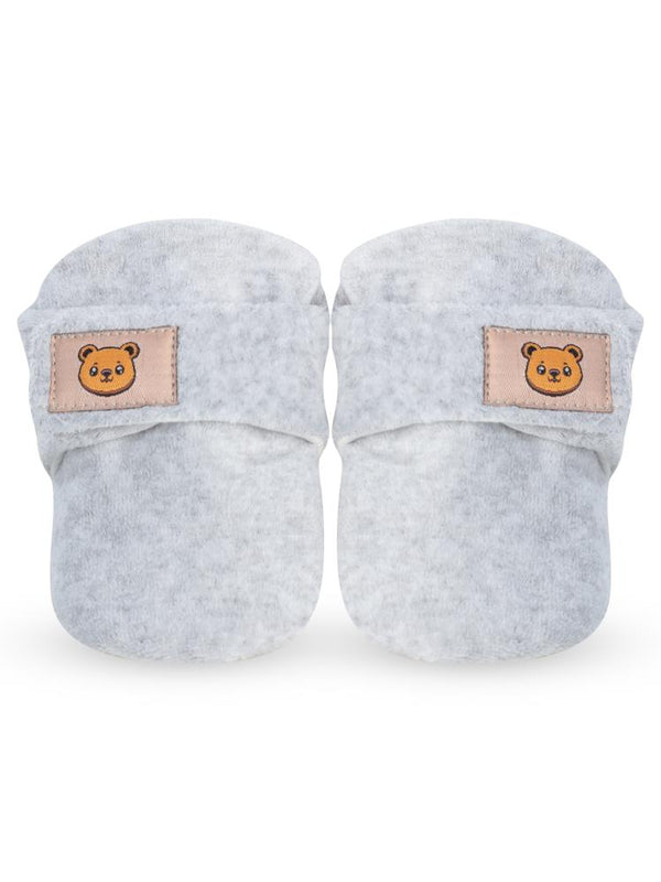 Civil Baby Cırtlı Kadife 17-19 Numara Patik - Gri