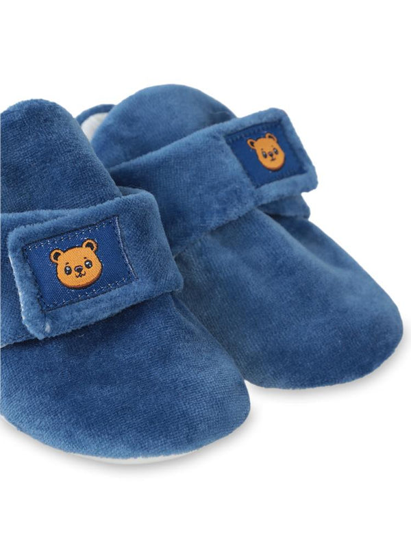 Civil Baby Cırtlı Kadife 17-19 Numara Patik - Mavi